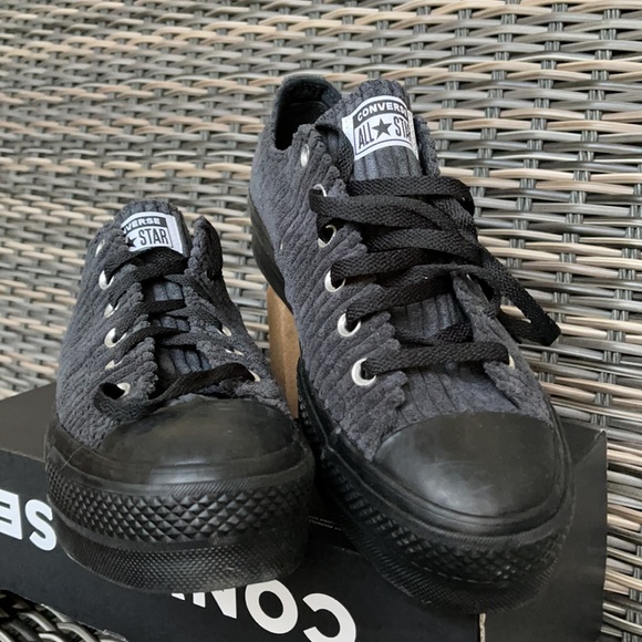 Converse Ctas Lift Platforms OX Black/Black/Black WMNS - Picture 8 of 16